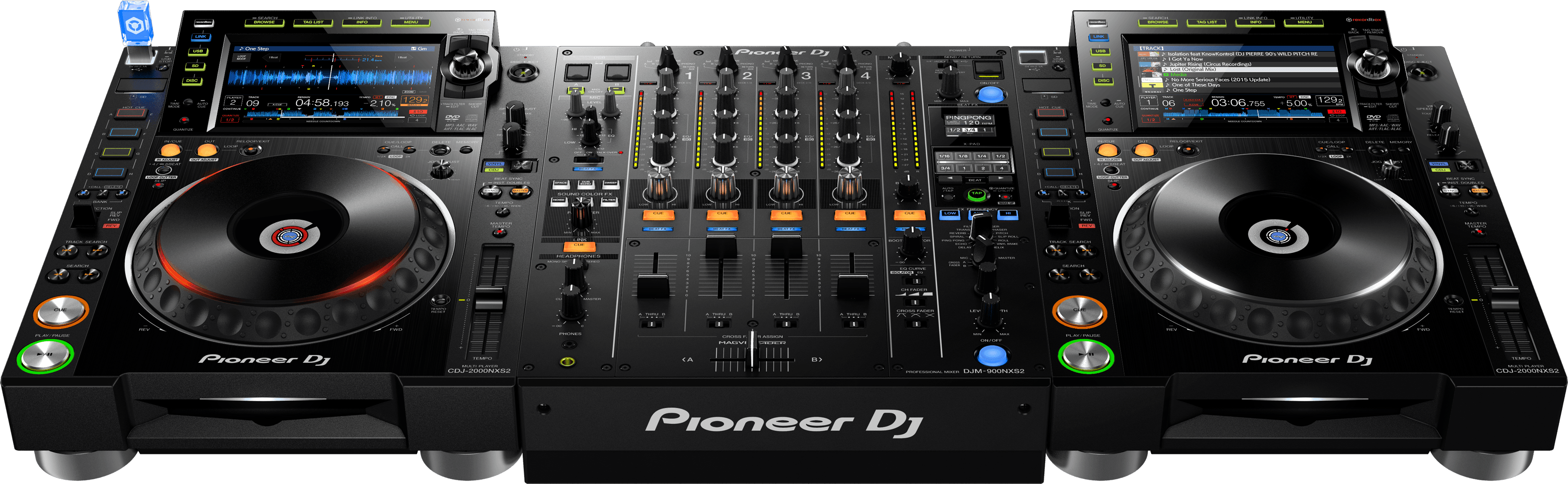 Professional 4-channel DJ mixer - Image 4