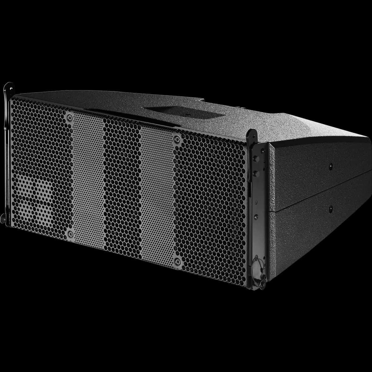 Enceinte 2 voies à pavillon orientable pour fonctionnement en point source et ligne source