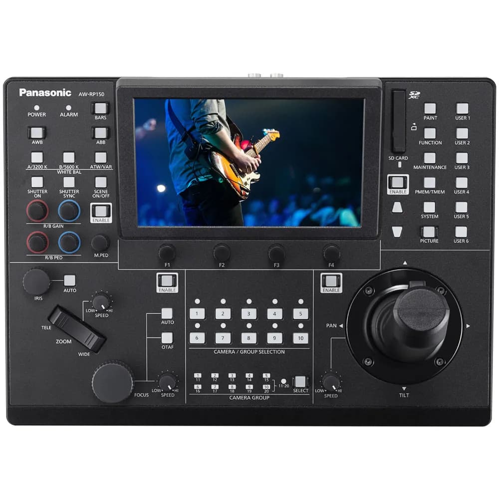 Professional PTZ camera controller with touchscreen interface - Image 3