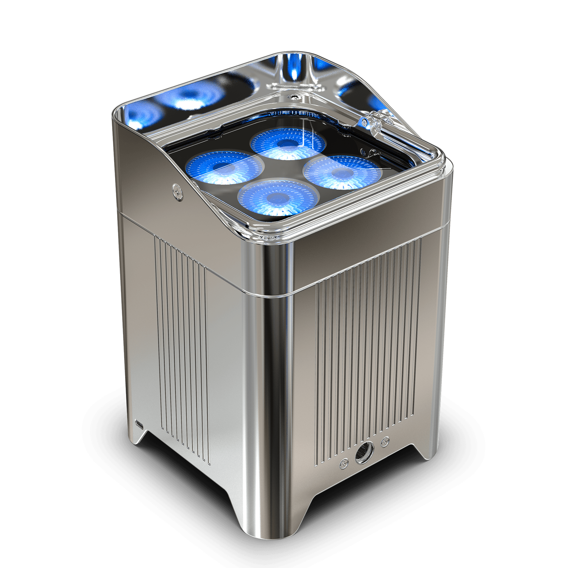 Projecteur LED autonome sur batterie avec contrôle DMX sans fil