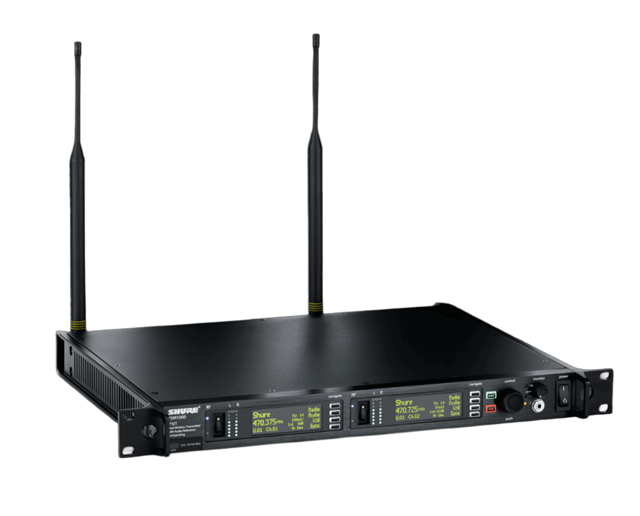 P10T émetteur sans-fil (470-542 MHz)