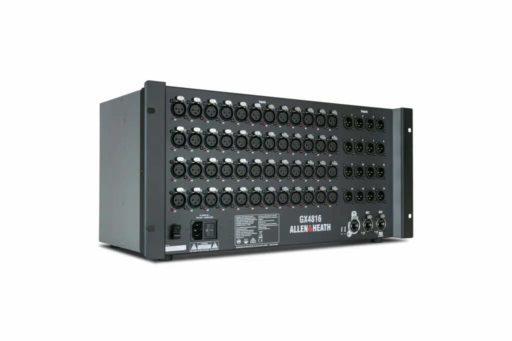 Boîtier de scène numérique 48 in / 16 out XLR analog