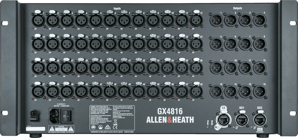 48-in / 16-out digital stagebox with analogue XLR connections - Image 2