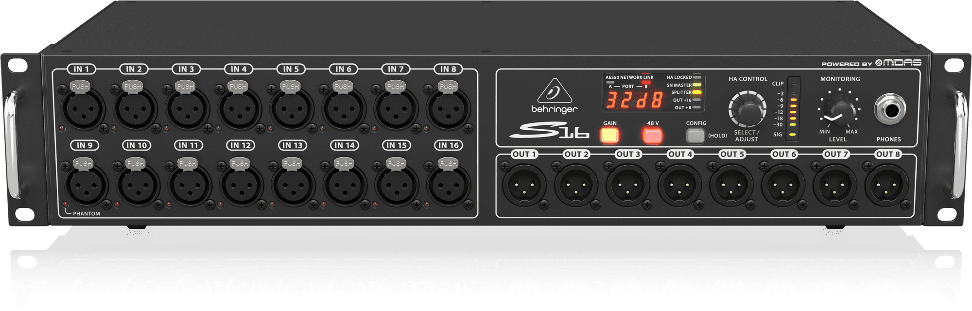 Digital stagebox – 16 in / 8 out XLR - Image 2