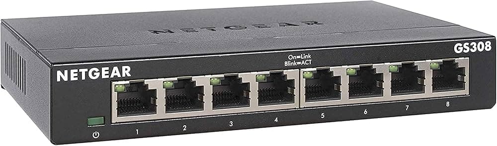 Switch Gigabit 8 ports non-manageable