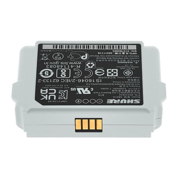 Rechargeable lithium-ion battery for Axient Digital ADX1 and ADXR - Image 3