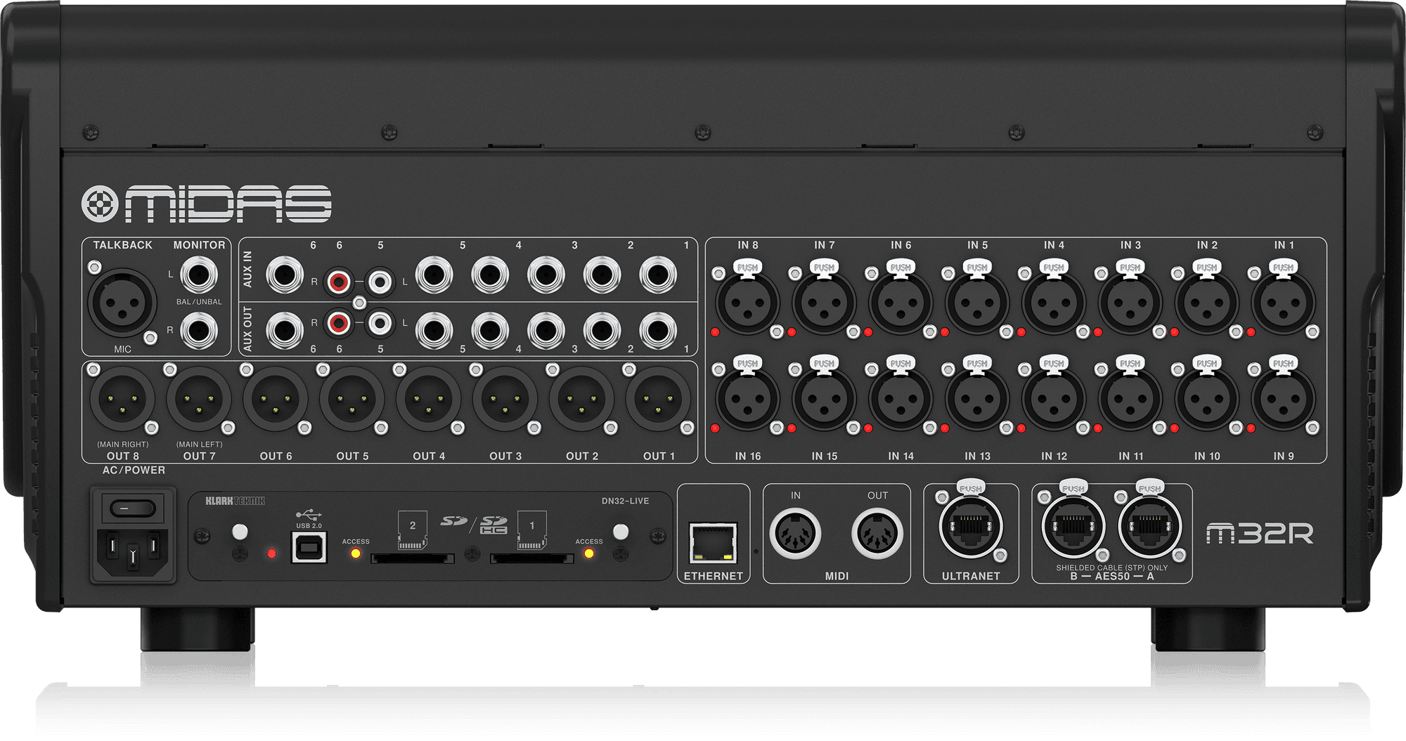 Compact digital mixing console with 40 channels and 25 mix buses - Image 4