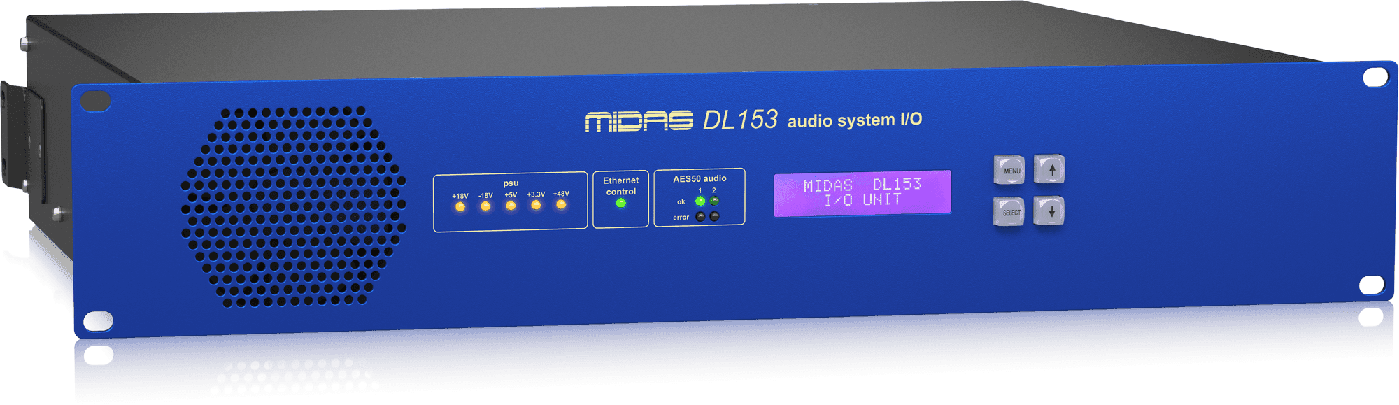 Boîtier de scène numérique 16 in / 8 out XLR analog.