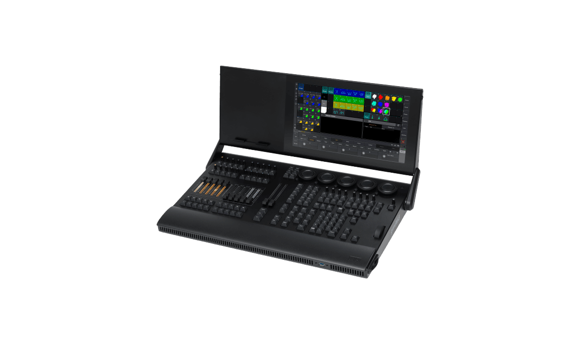 Pupitre d'éclairage compact avec écran multitouch intégré