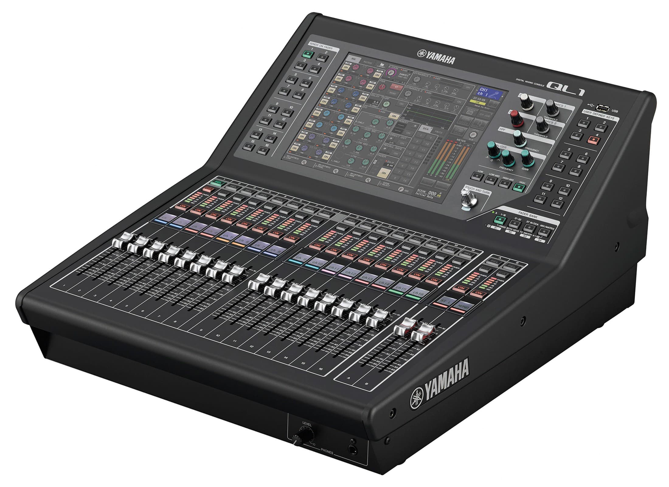Console de mixage numérique 32 canaux mono + 8 stéréo / 16 bus