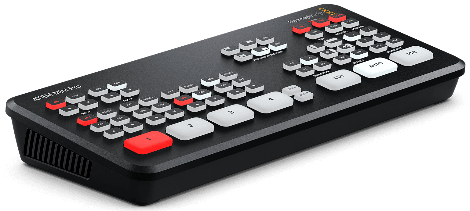 Mélangeur vidéo HDMI compact avec streaming et enregistrement intégrés