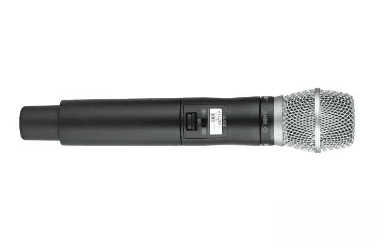 Émetteur main numérique ULX-D avec capsule électrostatique cardioïde SM86 (RPW114) - Image 3