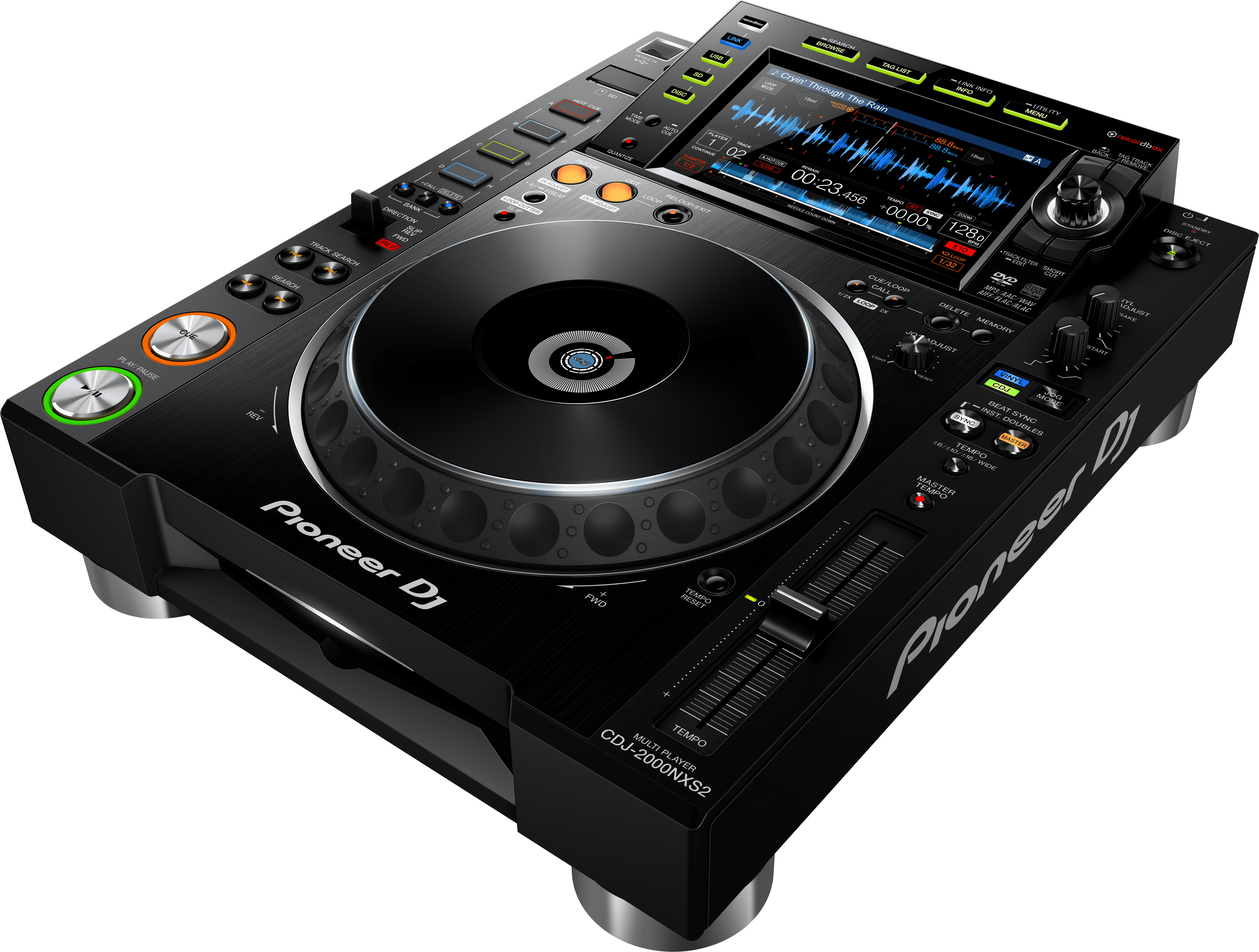 Lecteur DJ multi-format professionnel avec lecteur CD
