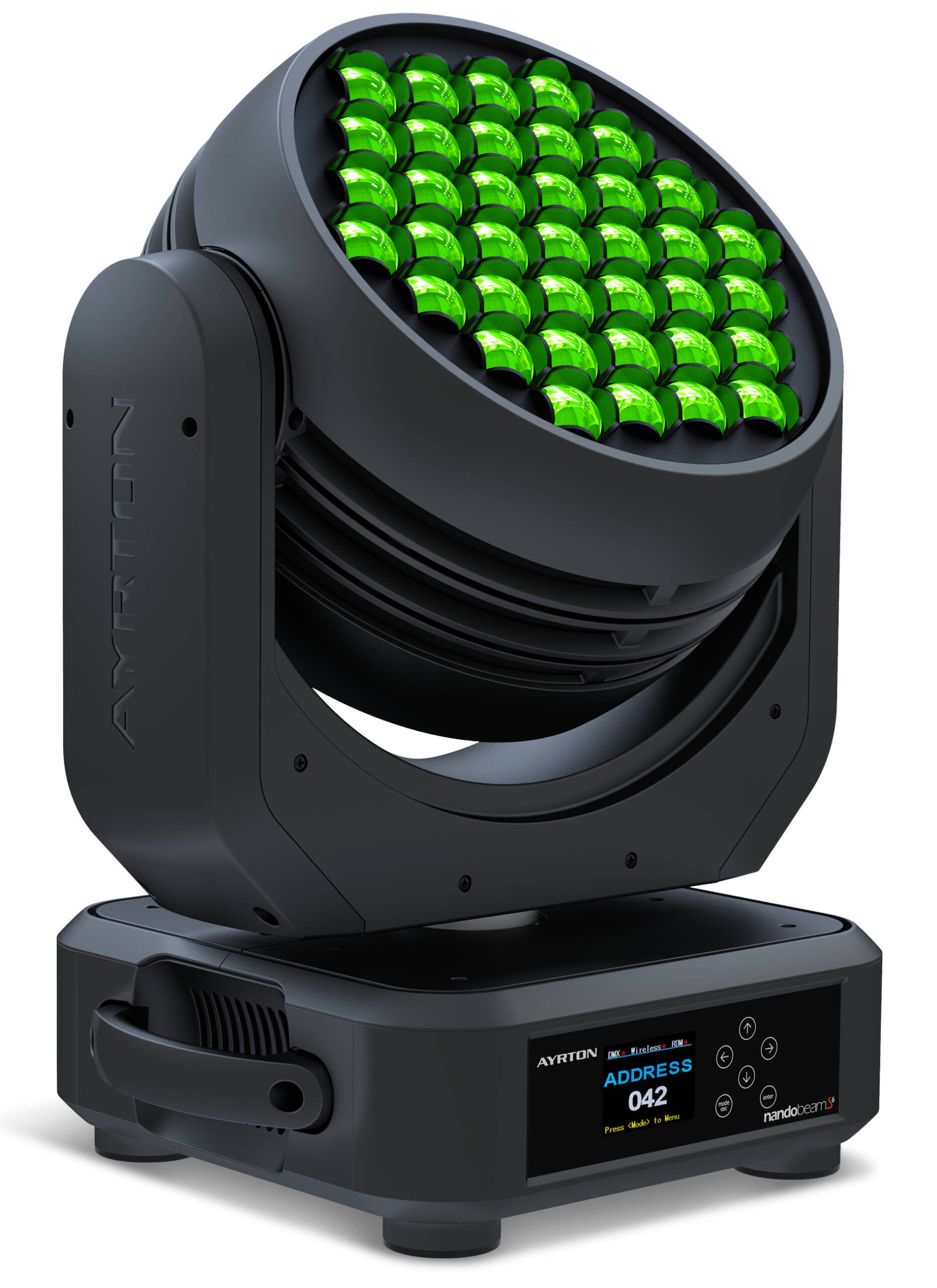 Lyre LED Wash / Beam RGBW à zoom motorisé et contrôle pixel