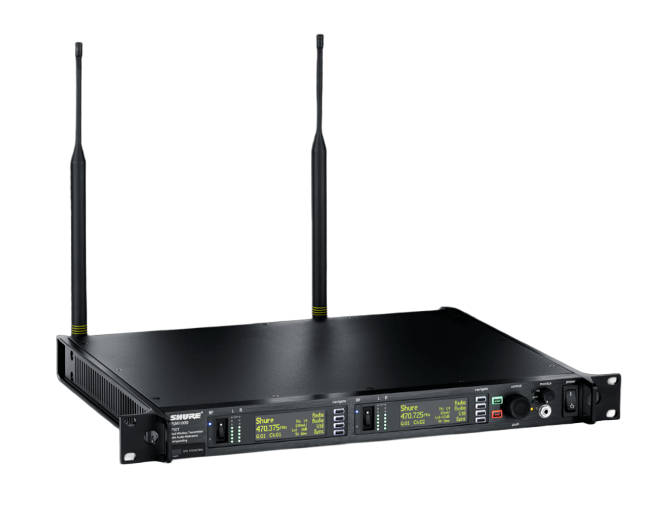 P10T émetteur sans-fil (470-542 MHz)