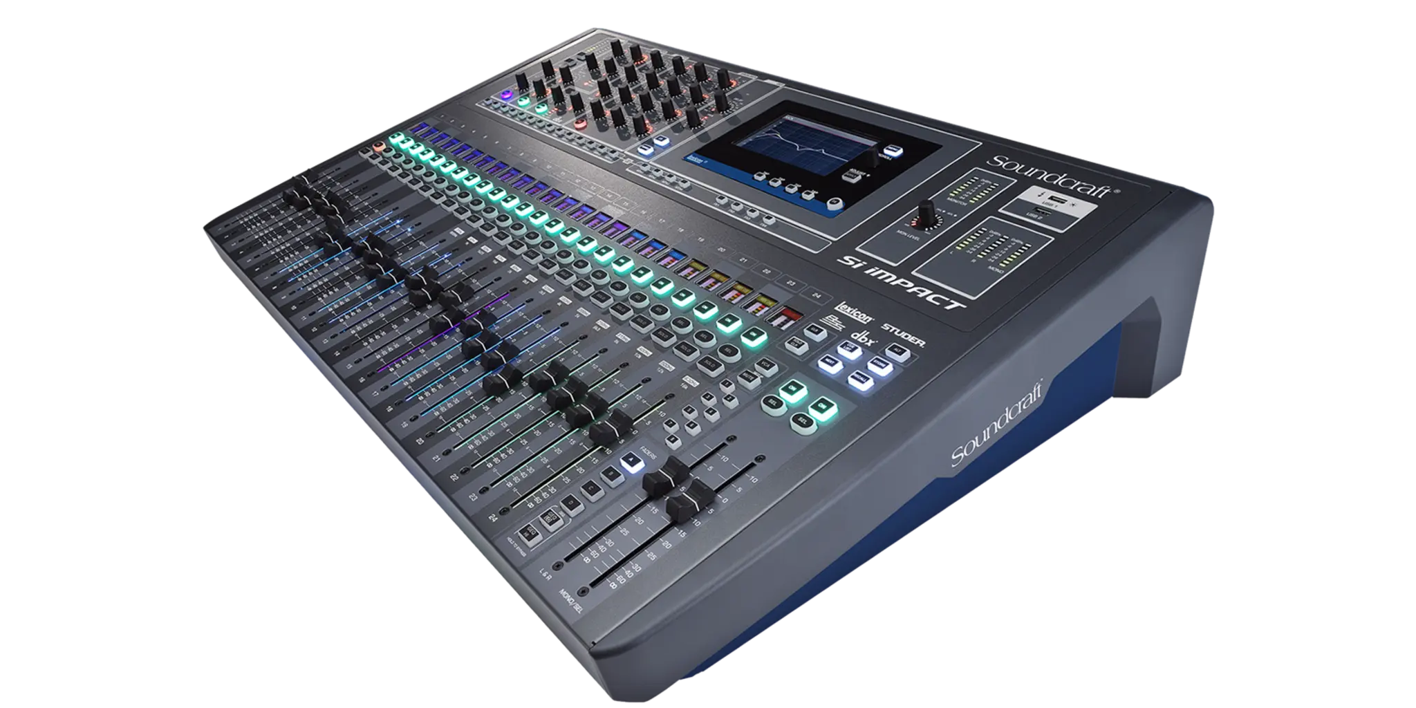 Console de mixage numérique 40 canaux / 32 in micro XLR