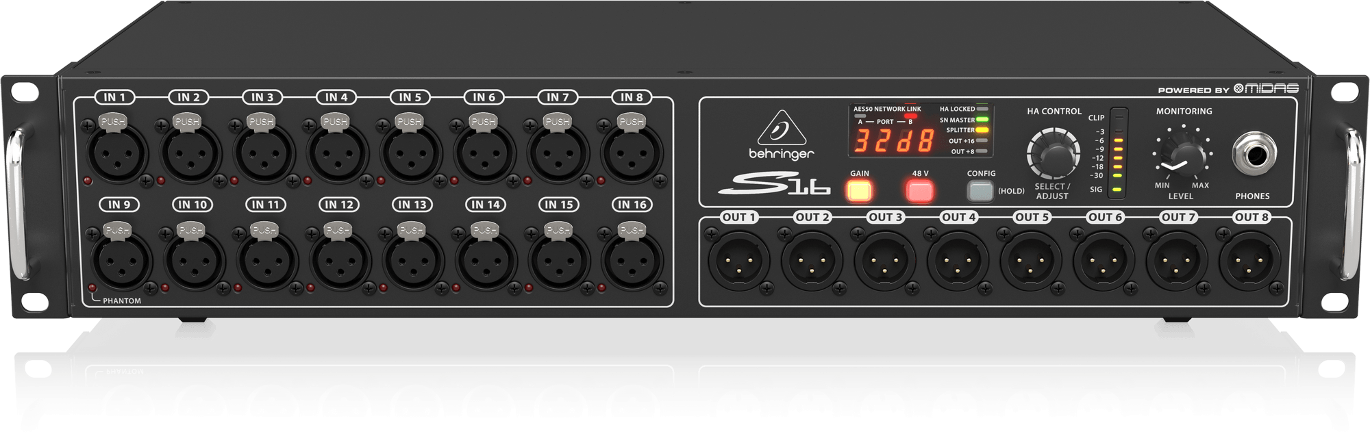 Boîtier de scène numérique 16 in / 8 out XLR - Image 2