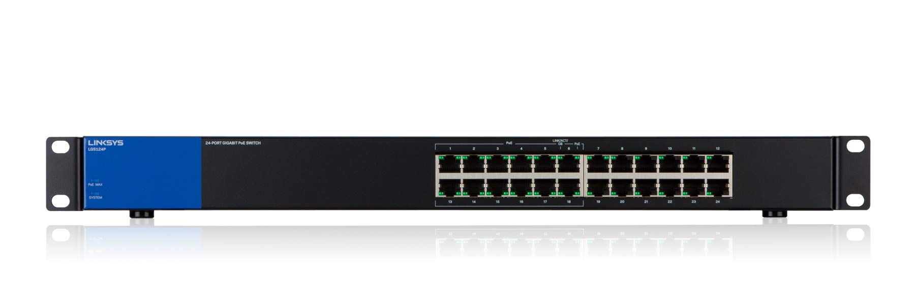 Switch Gigabit 24 ports non-manageable PoE+ - Image 2