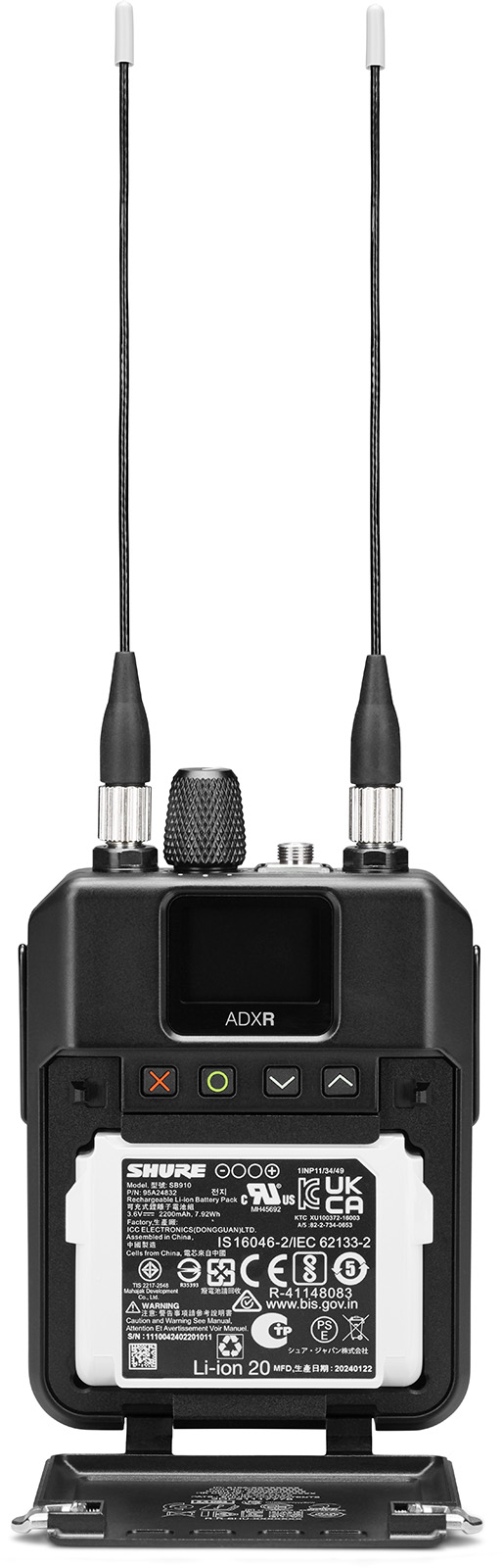 AD PSM Récepteur de poche sans-fil  (470-636 MHz) - Image 2