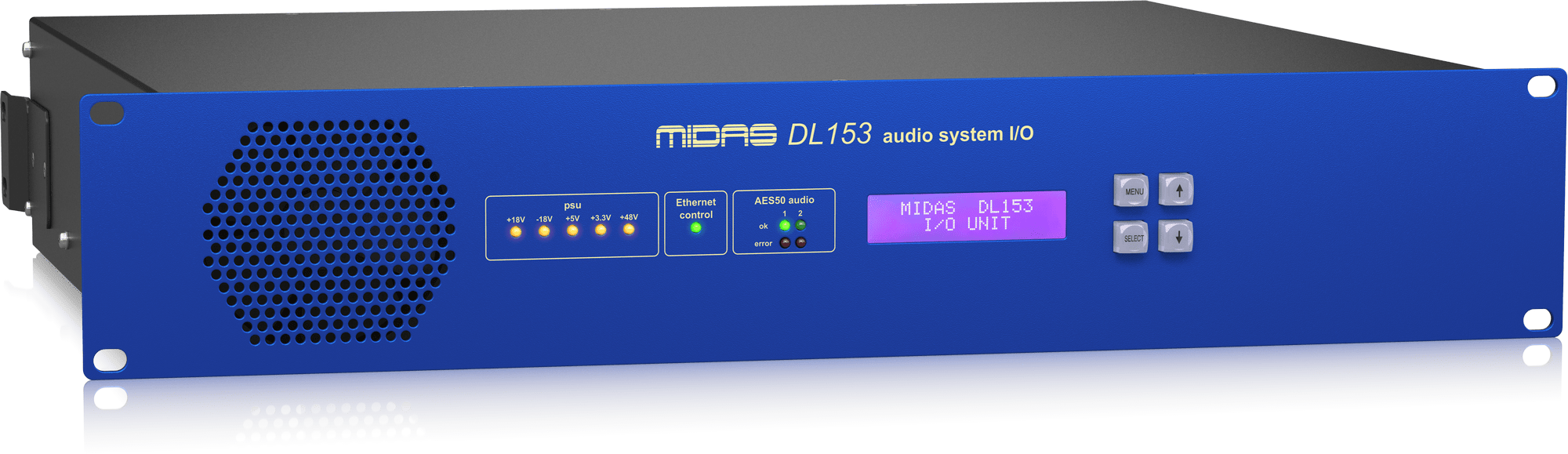 Boîtier de scène numérique 16 in / 8 out XLR analog.