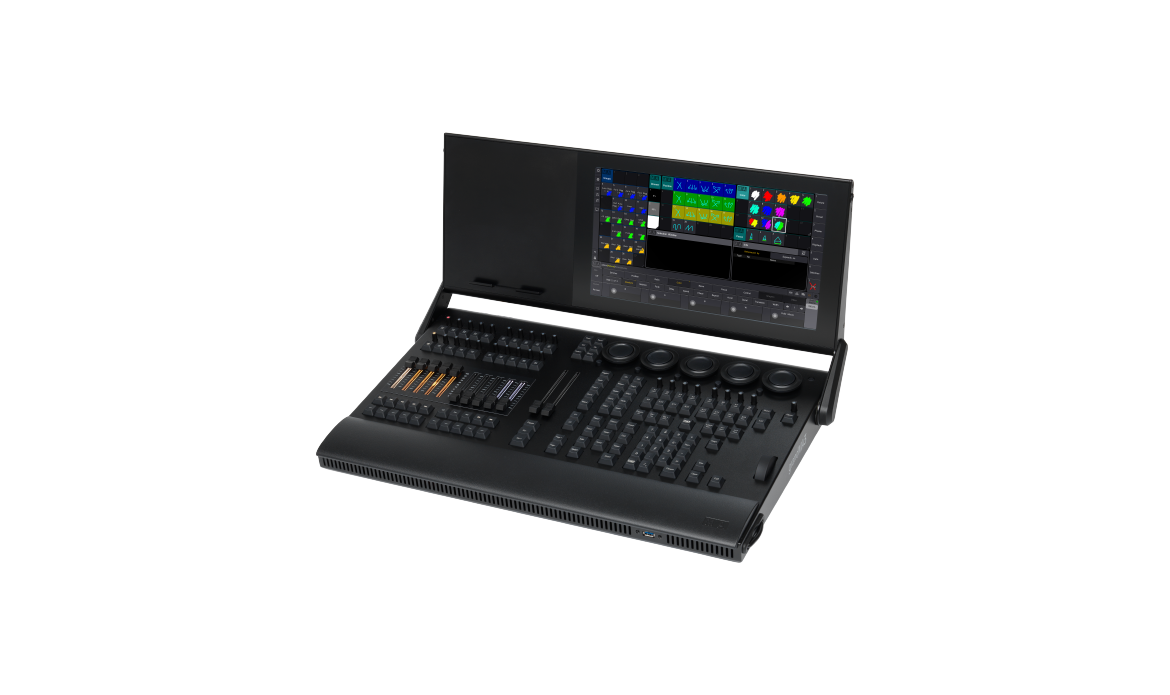 Pupitre d'éclairage compact avec écran multitouch intégré