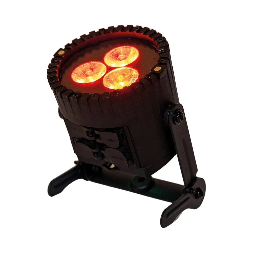 Projecteur LED RGBWA autonome sur batterie