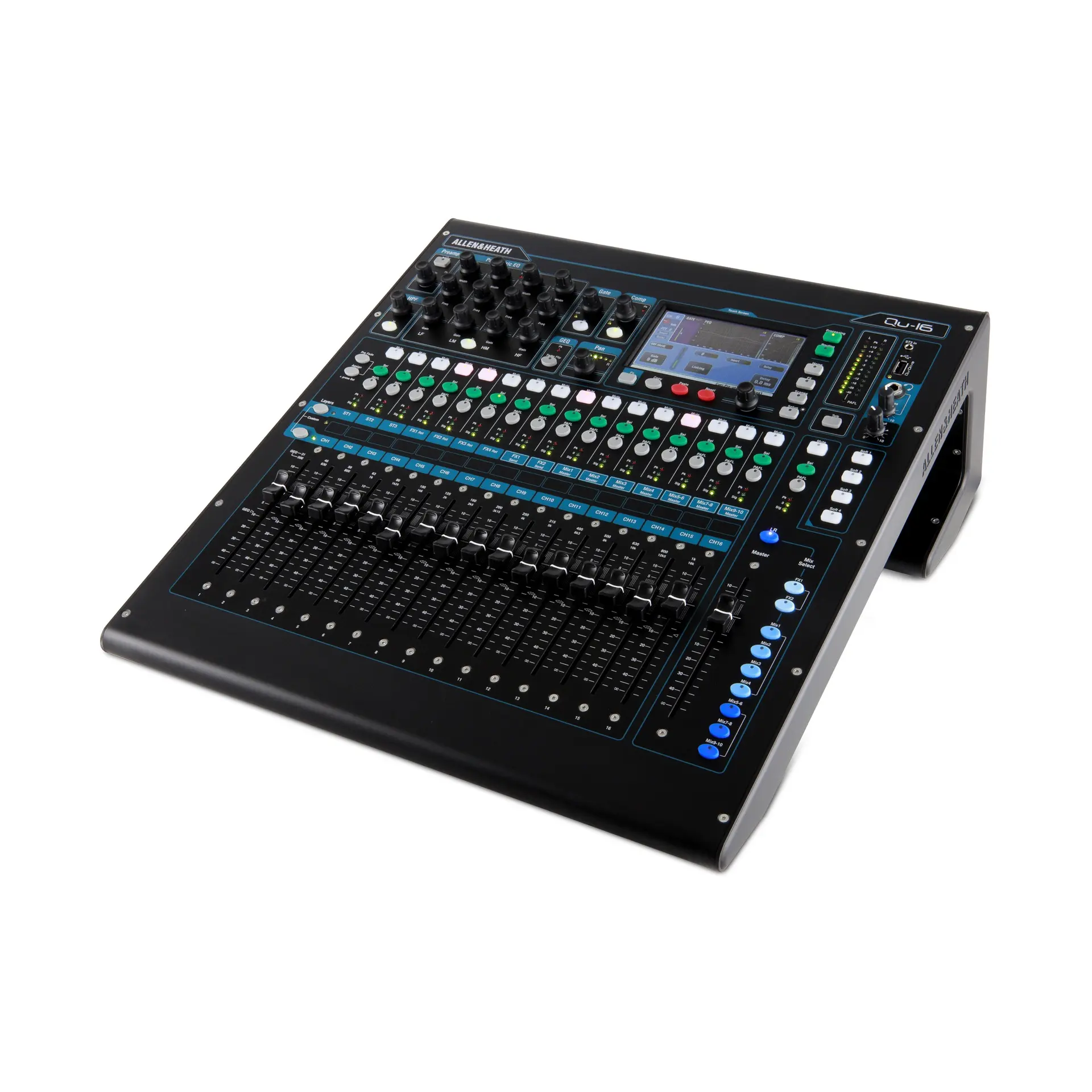 Console de mixage numérique 22 entrées / 12 sorties