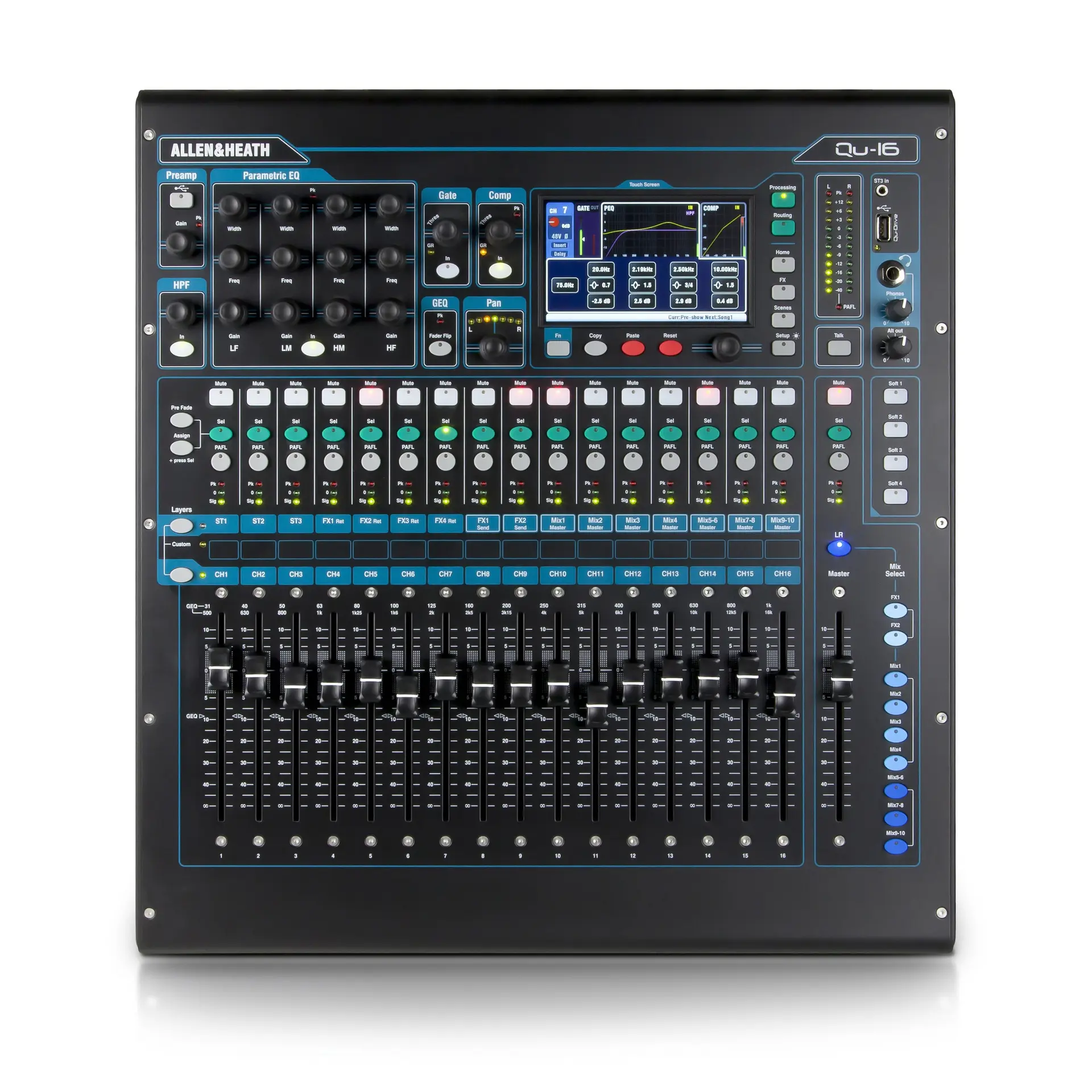 Console de mixage numérique 22 entrées / 12 sorties - Image 2
