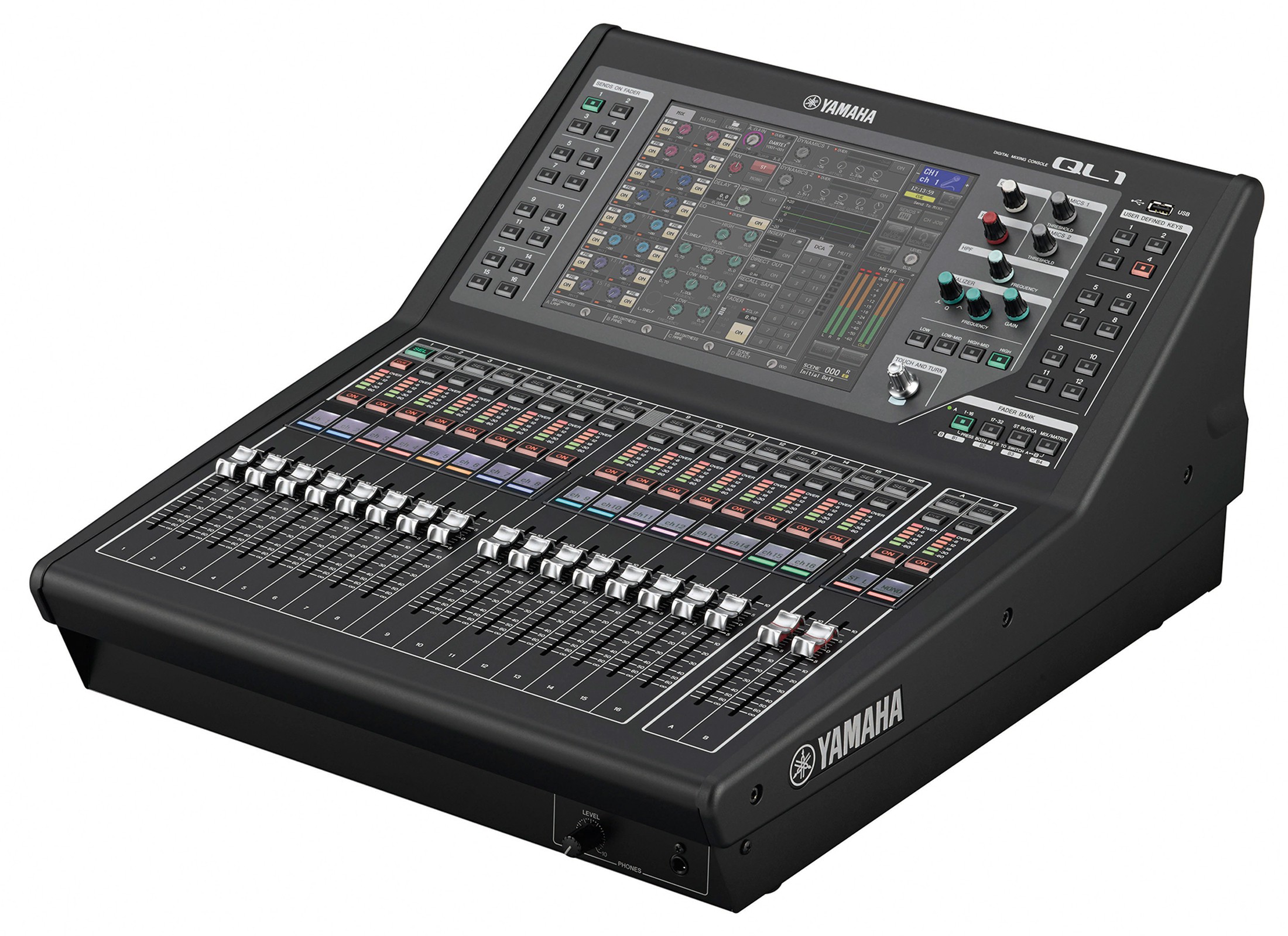 Console de mixage numérique 32 canaux mono + 8 stéréo / 16 bus