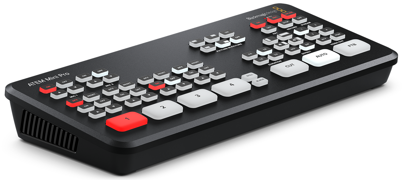 Mélangeur vidéo HDMI compact avec streaming et enregistrement intégrés