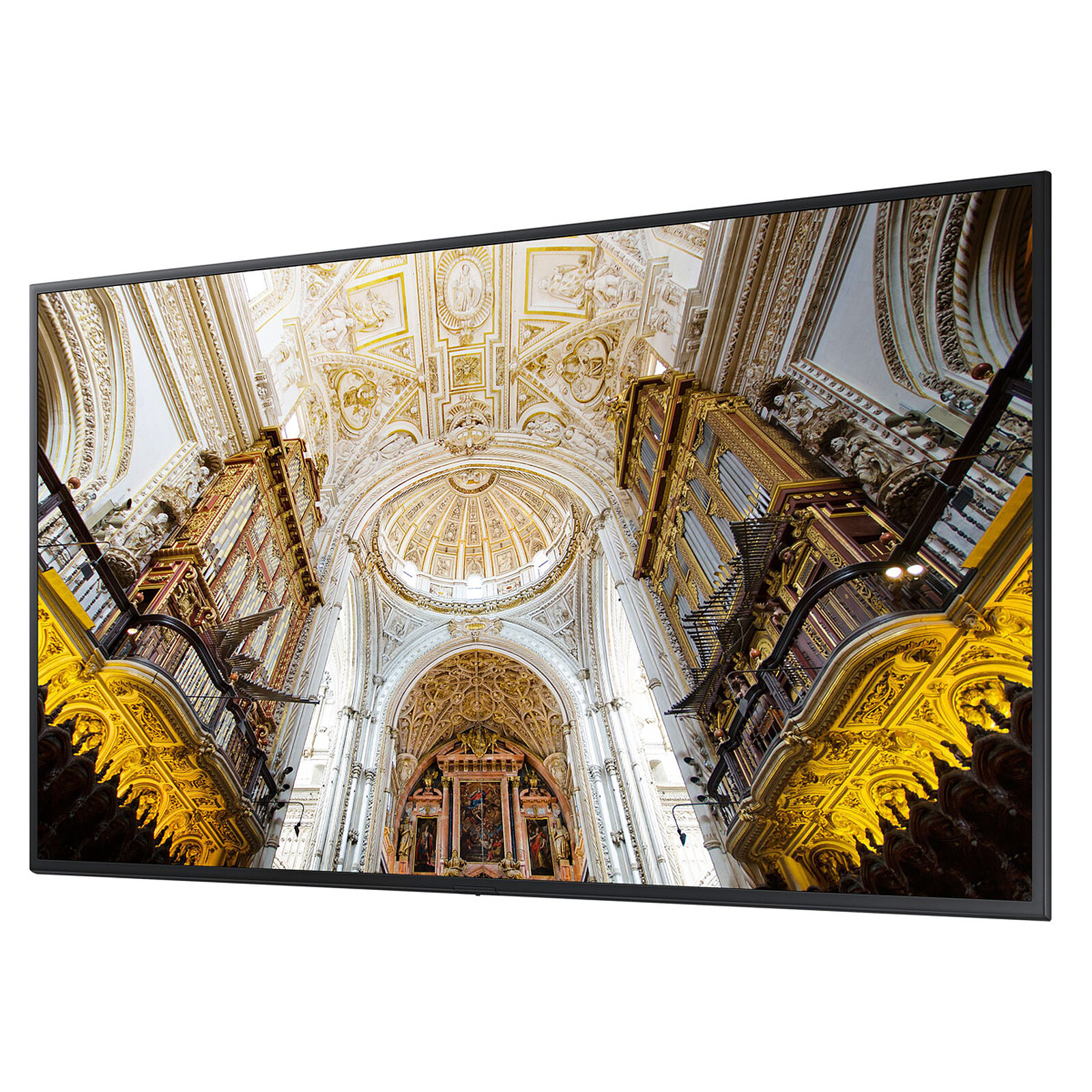 Moniteur professionnel UHD 65" pour affichage dynamique et événementiel