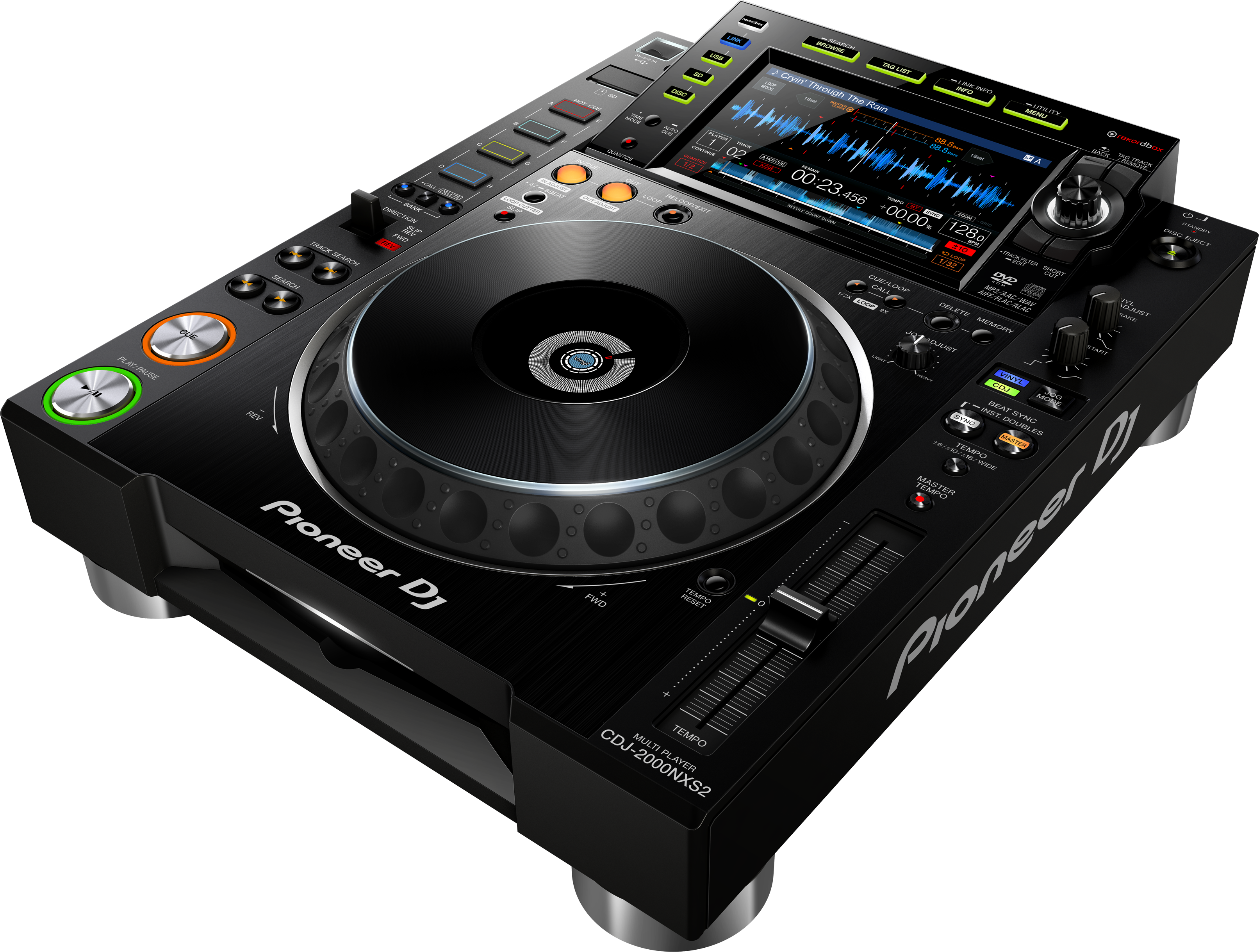 Lecteur DJ multi-format professionnel avec lecteur CD