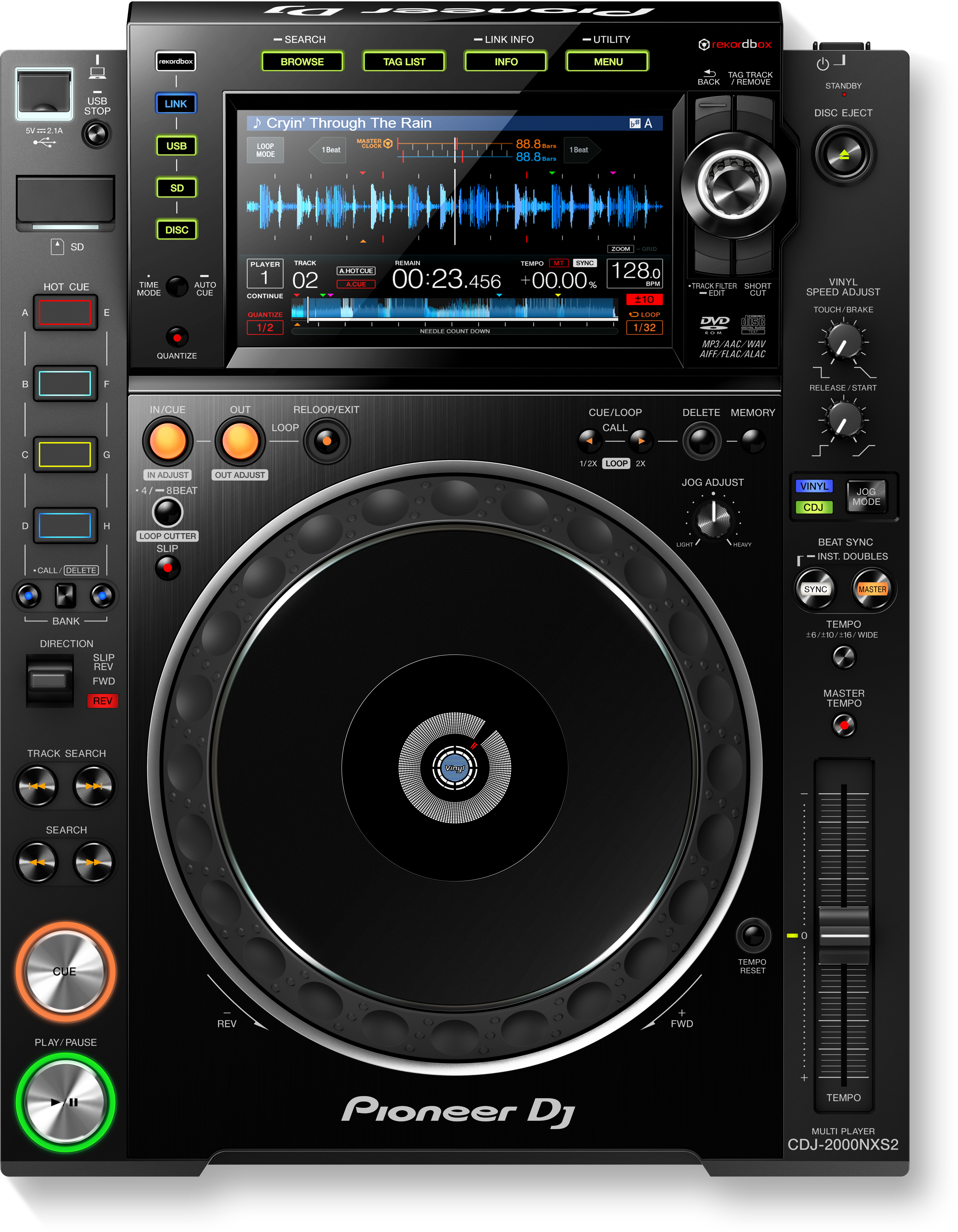 Lecteur DJ multi-format professionnel avec lecteur CD - Image 2